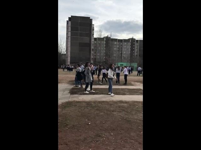 Эвакуация 1 школы Воронежа