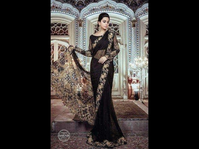 Maria B Chiffon Saree 2018 | Maria b Saree of 2018