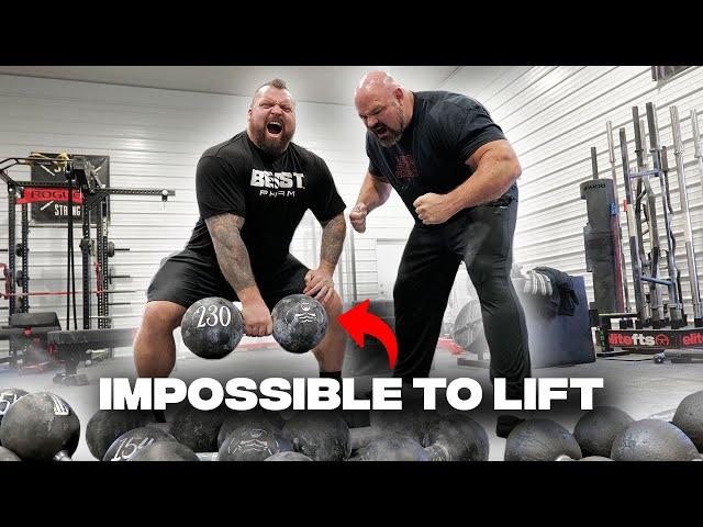 EDDIE HALL VS  THE UNLIFTABLE DUMBBELL