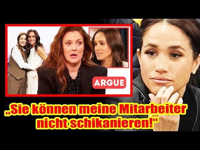 Drew Barrymore stritt nach der Show mit Meghan: „Sie können meine Mitarbeiter nicht schikanieren!“