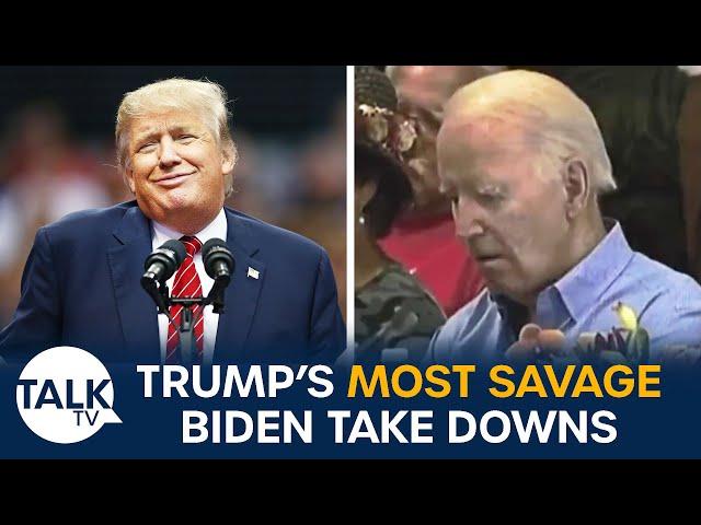 All Donald Trump’s Most Savage Attacks On “Senile, Incompetent” Joe Biden