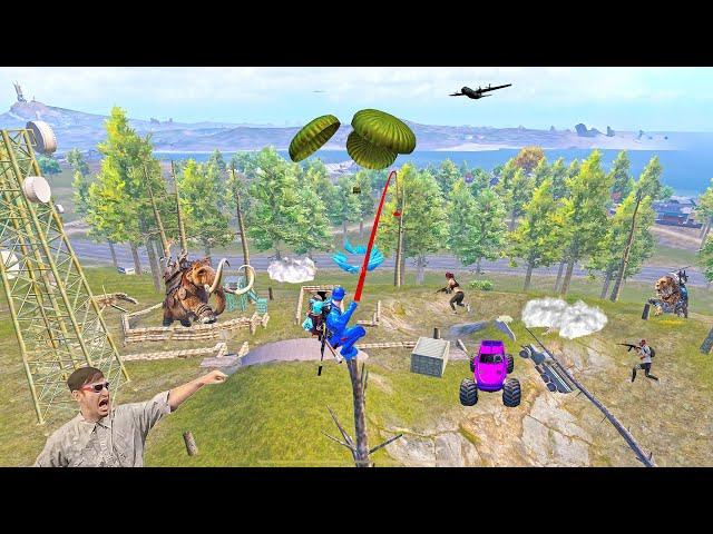 This is how Victor climbs trees  PUBG MOBILE FUNNY MOMENTS 