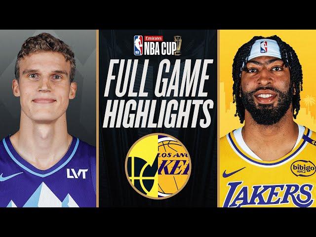 JAZZ at LAKERS | EMIRATES NBA CUP  | FULL GAME HIGHLIGHTS | November 19, 2024