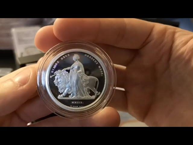 2019 2oz Una and the Lion Silver proof Coin Unboxing! The Great Engravers! Royal mint!