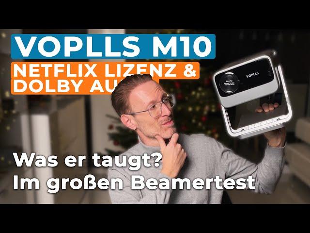 VOPLLS M10 Netflix Beamer Review | Großes Kino zum fairen Preis?