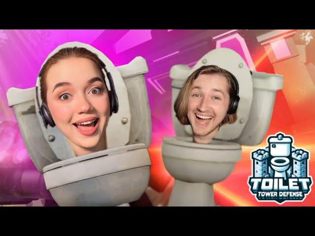 ТипоТоп и Супер Зайка играют в ROBLOX: Toilet Tower Defense - Бомбический кооп и ваши юниты!