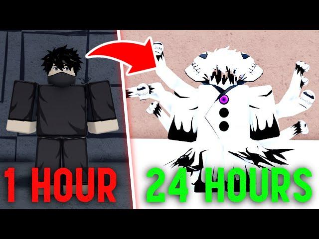 Spending 24 Hours Obtaining Aizden Ten Tails - Challenge (Shindo Life)