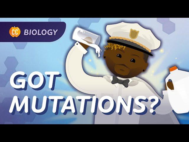 Is drinking milk a Superpower? Genetic Mutations: Crash Course Biology #37