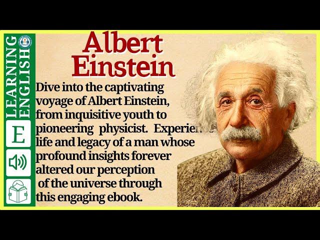 Learn English through Story ⭐ Level 3 – Albert Einstein – Graded Reader | WooEnglish