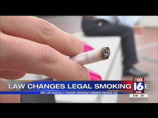 New Law Changes Legal Smoking Age