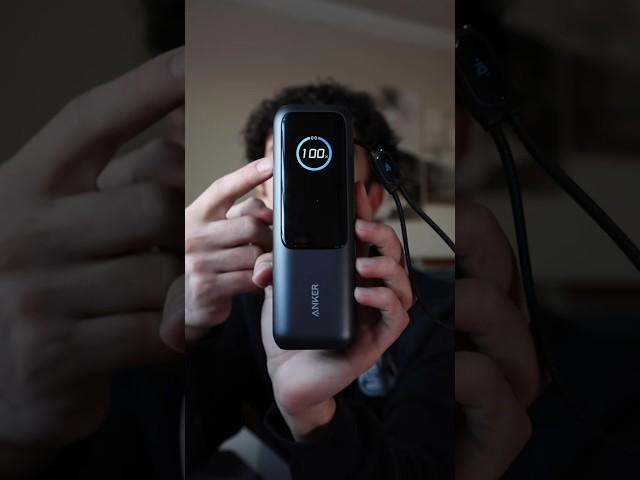 This 165W power bank by Anker doesn’t require any cords to charge it