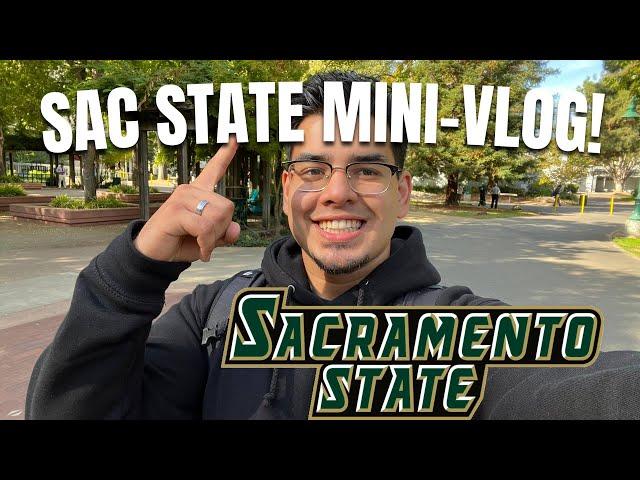 SAC STATE VLOG 2023! | 4th Year College Student Day in the Life!