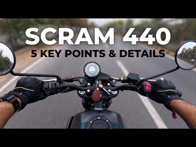 Should You Buy New Scram 440 | 5 Key Points & Details | Motorxone