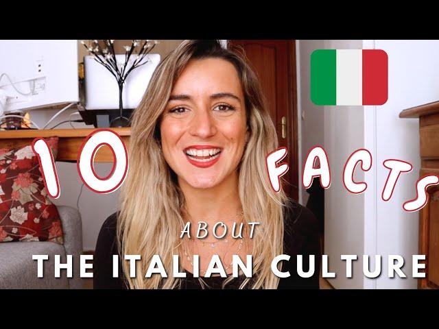 10 FACTS about the ITALIAN CULTURE [sub]