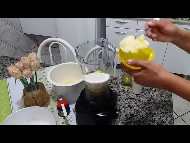 BOLO DE FUBÁ SEM FARINHA DE TRIGO