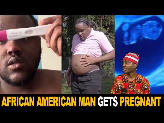 African American Man Gets Pregnant With A Baby Girl