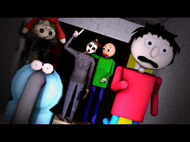 [SFM/BALDI] Escaping Detention - Baldi's Basic's Animation.