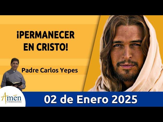 Evangelio De Hoy Jueves 02 de Enero 2025 #PadreCarlosYepes l San Juan 1,19-28 l Misa