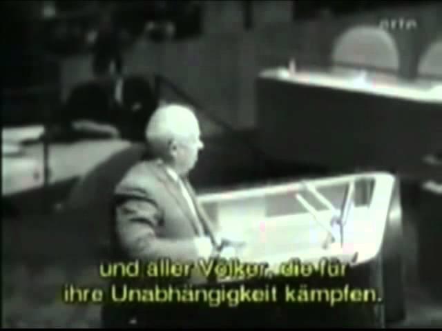 Выступление Хрущева в ООН. Хрущев, как оратор.