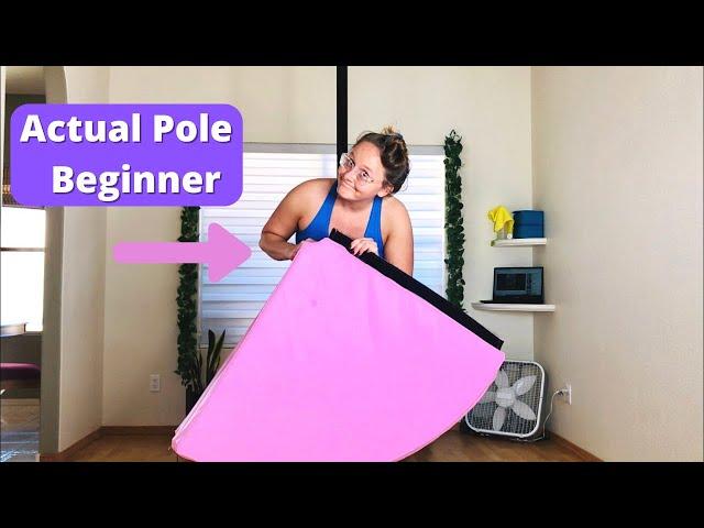 Actual Pole Beginner Tries “Beginner” Tutorials