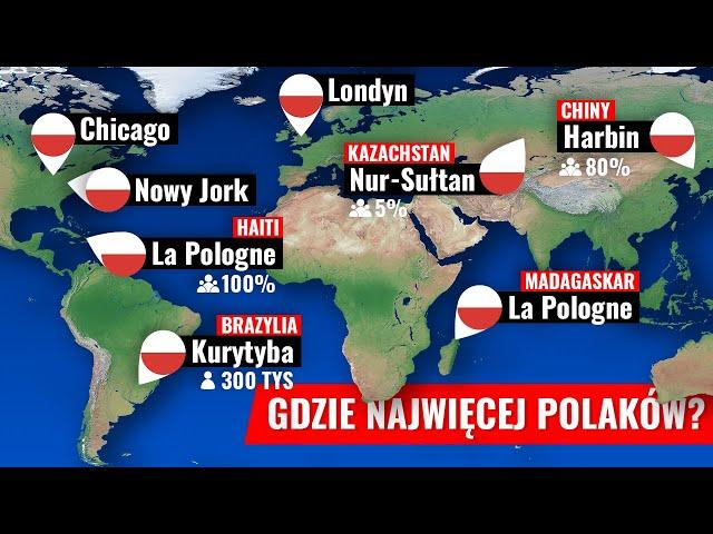 Najbardziej POLSKIE miasta POZA GRANICAMI POLSKI?