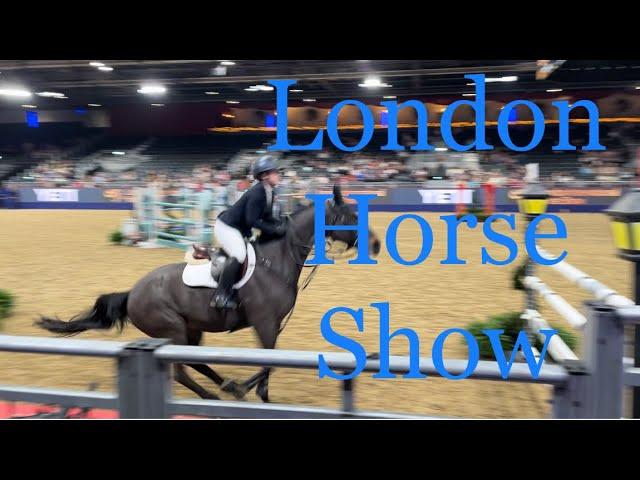 International London Horse Show at the Excel centre - Show Jumping - FEI dressage - Year 2023