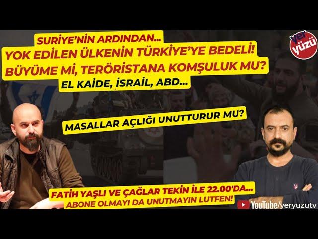 Yıkılan #Suriye'nin bedeli! "Büyüme" mi, "teröristan"a komşuluk mu? #FatihYaşlı ile