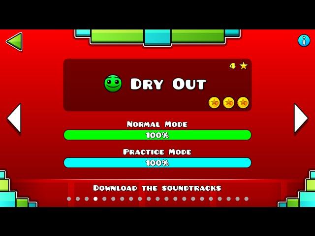 Geometry Dash - Dry Out (All coins)