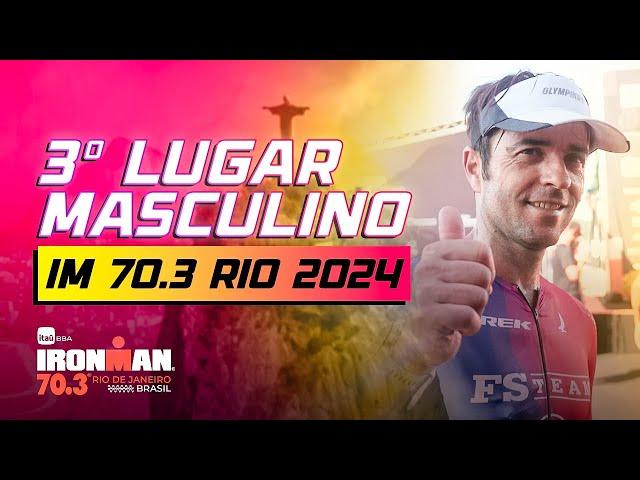 Frank Silvestrin - 3º Colocado Ironman 70.3 Rio de Janeiro 2024