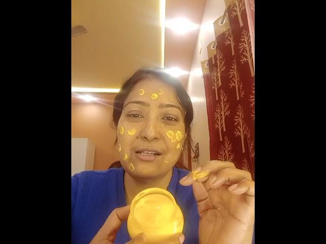 priya's  natural  Saffron glow cream  review  