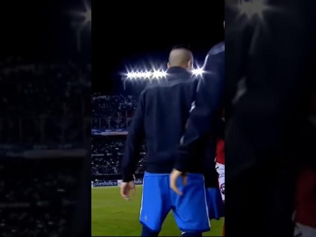 When a Trinidadian player bowed to Messi        #respect #messi #football