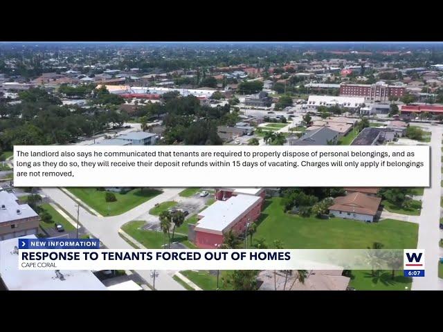 Cape Coral says they’ll help neighbors forced to vacate but community still has questions