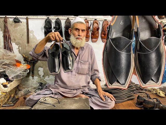 Ingenious Craftsman Make Handmade Leather Shoes||Process Of Making Leather Shoes||