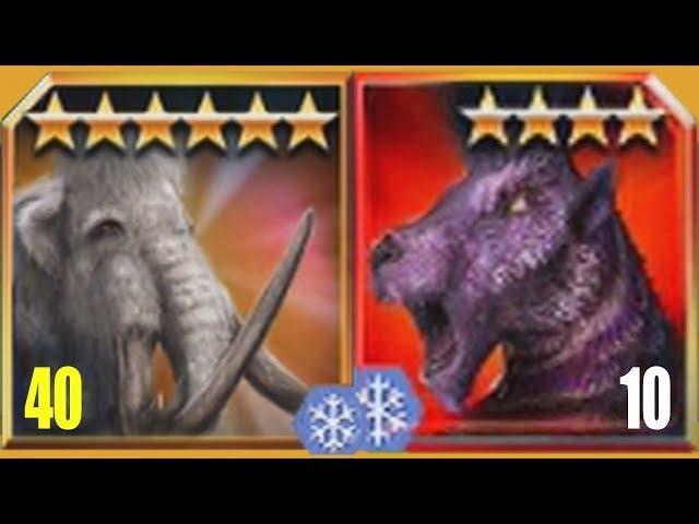 WOOLLY MAMMOTH Vs MAELSTROM 08  - Jurassic World The Game