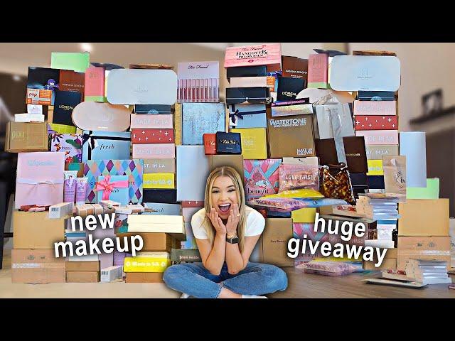 HUGE PR PACKAGE UNBOXING HAUL! ..so much free makeup omg