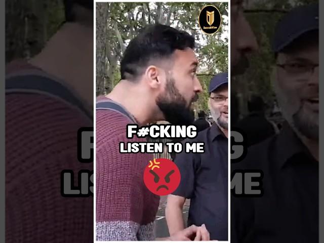 Angry Atheist Loses Himself Against Muslim | Mansur | Speakers Corner