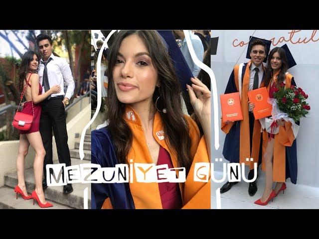 MEZUNİYET GÜNÜ ||  Benimle Hazırlanın | Saç & Makyaj  VLOG #8