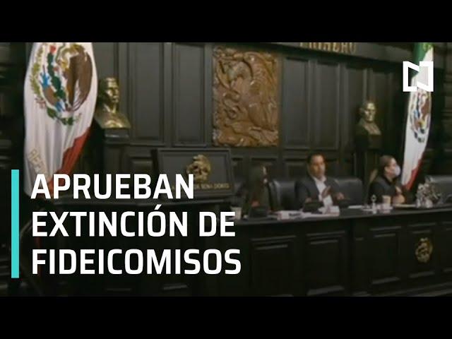 Senadores aprueban, en lo general, la extinción de fideicomisos - Despierta