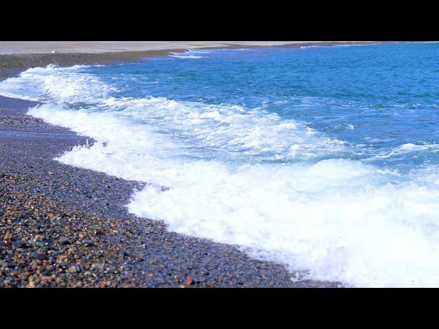Mongdol Beach in Namhae that clears your mind. Cool ocean sounds, gentle waves ASMR  Nature sounds