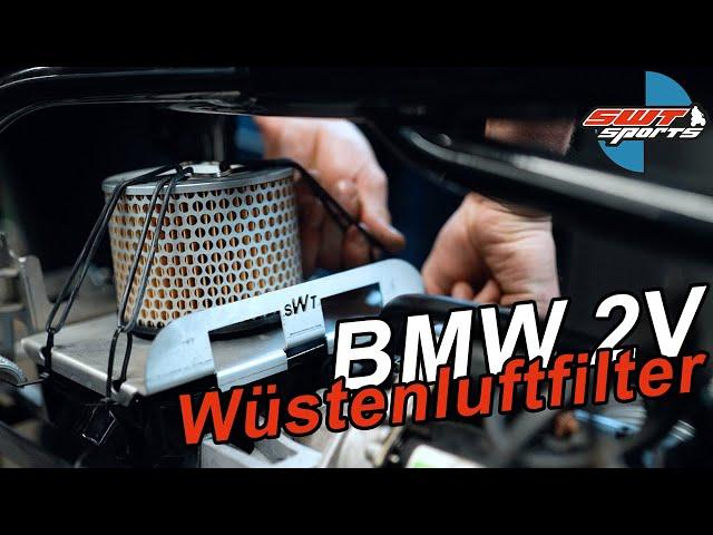 Luftfilter für den Einsatz im Gelände und Wüste für BMW R 80 - 100 GS / G/S und R Modelle SWT-SPORTS