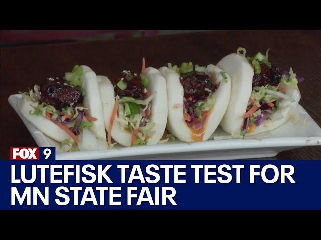 Lutefisk a MN State Fair new food: Taste test