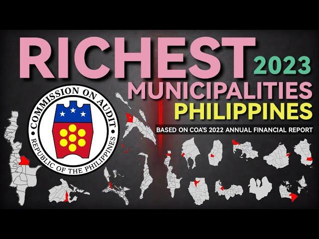 30 Richest municipalities (2023) in the Philippines