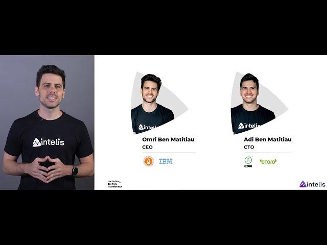 Intelis TechStars demo