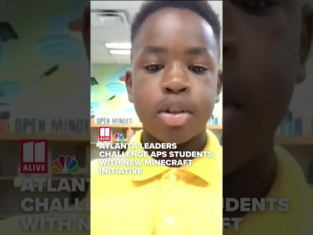 Atlanta leaders challenge APS students with new Minecraft initiative