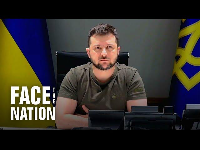 Ukrainian President Volodymyr Zelenskyy on “Face the Nation” | Full interview