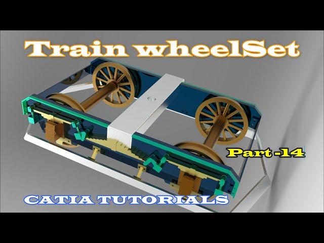 Train Coach Part -14 | Indian Locomotive | CATIA 2025 | CAD TUTORIAL 2025 | SOLIDWORK 2025 | CATIA