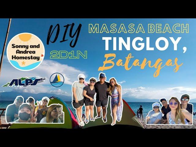 DIY MASASA BEACH, Tingloy Part1|ft Alps, Tingloy Ferry, Sonny and Andrea Homestay | Marie Campomanes