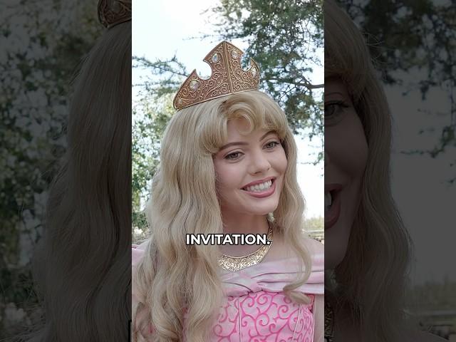 Princess Aurora's WHOLESOME Maleficent Moment  #sleepingbeauty #princessaurora #disneyland