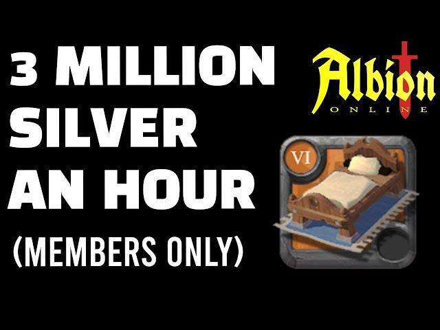 Albion Online - 3 Million Silver Per Hour Furniture Crafting With Focus Alts (Was Members Only)