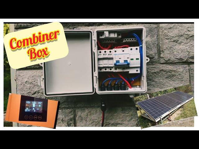 combiner box installazione / combiner box installation